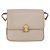 Céline CELINE Bolsa de ombro em couro bege dourado - vista 2