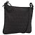 FENDI Zucchino Canvas Shoulder Bag Dark Brown Silver