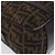 FENDI Zucca Canvas Handtasche Schwarz Braun - Ansicht 10