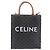 Céline CELINE Triomphe Tote Bag PVC Leather 2way Black Gold - vista 2