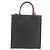 Céline CELINE Triomphe Tote Bag PVC Leather 2way Black Gold - vista 3