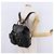 GUCCI Bamboo Backpack Leather Black Gold Tone 003 2058 0016 - vista 28