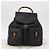 GUCCI Bamboo Backpack Leather Black Gold Tone 003 2058 0016 - vista 29