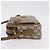 GUCCI GG Plus Supreme Shoulder Bag PVC Beige Gold - vista 5