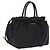 PRADA Sac Tote Nylon 2way Noir Doré