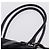 PRADA Bolso Boston Nylon Navy Silver - vista 8
