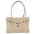 PRADA Tote Bag Leather Ivory Silver - vista 2
