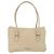 PRADA Tote Bag Leather Ivory Silver - vista 3