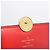 LOUIS VUITTON Monogram Portefeuille Flore Compact Wallet Red M64587 - vista 14