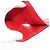 LOUIS VUITTON Monogram Portefeuille Flore Compact Wallet Red M64587 - vista 24