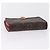 LOUIS VUITTON Monogram Portefeuille Flore Compact Wallet Red M64587 - vista 6