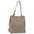 GUCCI GG Canvas Shoulder Bag Beige Gold 109101