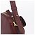 Cartier Must Line Shoulder Bag Leather Bordeaux Gold - vista 10