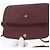 Cartier Must Line Shoulder Bag Leather Bordeaux Gold - vista 25