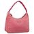 PRADA Pochette à main Nylon Rose Argent