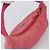 PRADA Pochette à main Nylon Rose Argent - vue 6