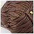 Miu Miu Matelasse Hand Bag Leather Brown Gold - vista 11