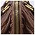 Miu Miu Matelasse Hand Bag Leather Brown Gold - vista 19