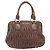 Miu Miu Matelasse Hand Bag Leather Brown Gold - vista 2