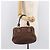 Miu Miu Matelasse Hand Bag Leather Brown Gold - vista 29