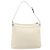 Salvatore Ferragamo Gancini Shoulder Bag Leather Ivory Silver - vista 3