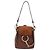 Chloé Chloe Faye Mini Backpack Leather Brown Gold - view 2