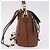 Chloé Chloe Faye Mini Backpack Leather Brown Gold - view 5
