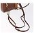 Chloé Chloe Faye Mini Backpack Leather Brown Gold - view 9