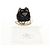 PRADA Chain Shoulder Pouch Sequin Black Gold - vista 12