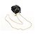 PRADA Chain Shoulder Pouch Sequin Black Gold - vista 7