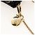 PRADA Chain Shoulder Pouch Sequin Black Gold - vista 8
