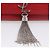 Autre Marque Saint Laurent Kate Chain Shoulder Bag Leather Red Silver - vista 14