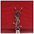 Autre Marque Saint Laurent Kate Chain Shoulder Bag Leather Red Silver - vista 15
