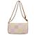 LOUIS VUITTON Damier Licious Pochette Pouch Peach N40642 LV - vista 2