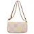 LOUIS VUITTON Damier Licious Pochette Pouch Peach N40642 LV - vista 3