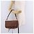 Miu Miu Shoulder Bag Leather Brown Gold - view 24