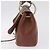 Miu Miu Shoulder Bag Leather Brown Gold - view 4