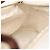 CHANEL COCO Mark Shoulder Bag Caviar Skin White Gold CC - vista 21