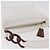 CHANEL COCO Mark Shoulder Bag Caviar Skin White Gold CC - vista 7