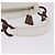 CHANEL COCO Mark Shoulder Bag Caviar Skin White Gold CC - vista 8