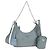 PRADA Bolsa de Mão Nylon 2way Azul Claro Prata
