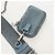 PRADA Bolsa de Mão Nylon 2way Azul Claro Prata - vista 15