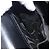 Salvatore Ferragamo Vala Hand Bag Leather Embossed Black Gold - vista 21