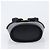 Salvatore Ferragamo Vala Hand Bag Leather Embossed Black Gold - vista 9
