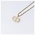 Christian Dior CD Logo Halskette Metall Goldfarben - Ansicht 10