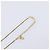 Christian Dior CD Logo Halskette Metall Goldfarben - Ansicht 14