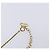 Christian Dior CD Logo Halskette Metall Goldfarben - Ansicht 8