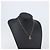 Christian Dior CD Logo Circle Necklace Metal Gold Tone - vista 14
