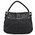Miu Miu Matelasse Shoulder Bag Leather 2way Black Gold - vista 2