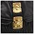 Miu Miu Matelasse Shoulder Bag Leather 2way Black Gold - vista 21